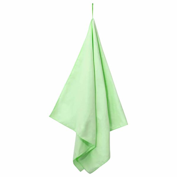 vidaXL Sports Towels 2 pcs Green 140 x 70 cm Polyester and polyamide