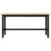 vidaXL Dining Bench Sonoma Oak 100 x 32.5 x 48.5 cm