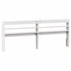 vidaXL Headboard with Shelves White 180 cm Solid Wood Pine