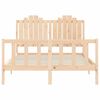 vidaXL Bed Frame without Mattress 140x190 cm Solid Wood Pine