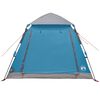 vidaXL Instant Tent with Rainfly 3-Person Quick-Release Blue