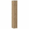 vidaXL Storage Cabinet with Shelves Artisan Oak 30 x 42.5 x 225 cm
