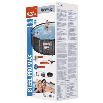Bestway Steel Pro MAX Swimming Pool Set Round 427x107 cm