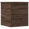 vidaXL Storage Box Brown Oak 40x42x46 cm Engineered Wood