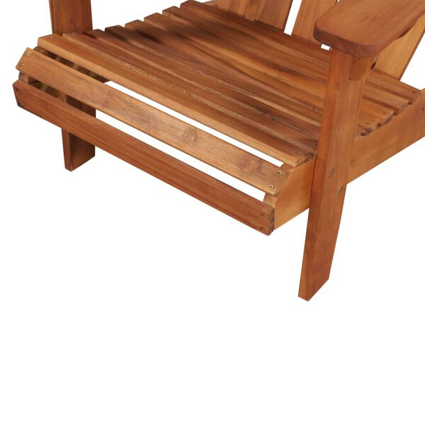 vidaXL Garden Adirondack Chair Solid Acacia Wood