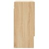 vidaXL Wall Cabinet Sonoma Oak 60x31x70 cm Engineered Wood