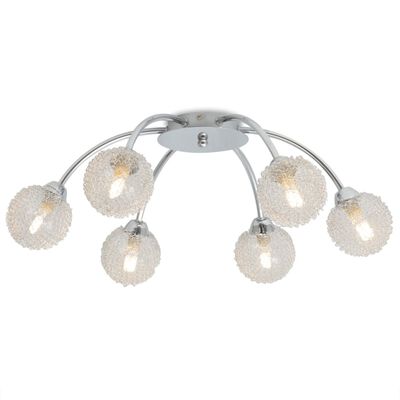 vidaXL Ceiling Lamp with 6 LED Bulbs G9 240 W
