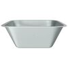 vidaXL Wheelbarrow Tray Replacement Silver 88 x 60 x 32 cm Steel