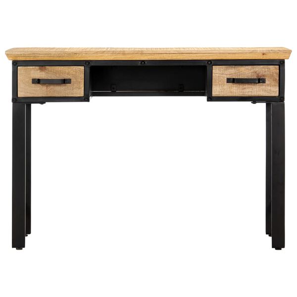 vidaXL Writing Table 110x50x76 cm Solid Mango Wood