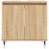 vidaXL Bathroom Cabinet Sonoma Oak 58x33x60 cm Engineered Wood