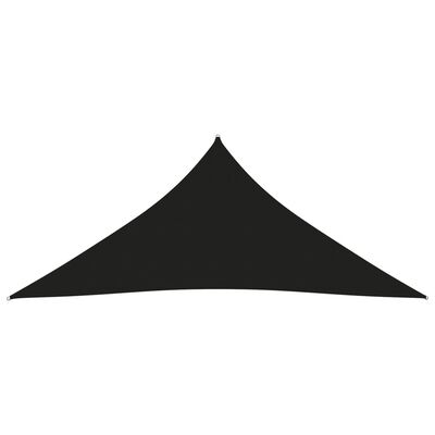 vidaXL Sunshade Sail Oxford Fabric Triangular 3x3x3 m Black