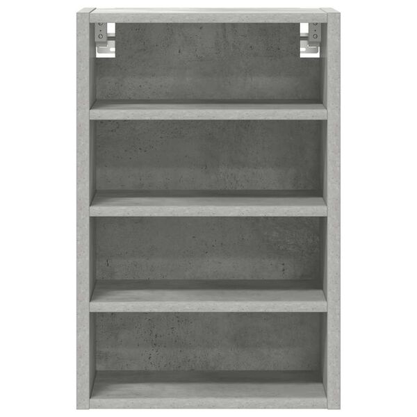 vidaXL Hanging Cabinet Riga Concrete Grey 40x29.5x60 cm Engineered Wood