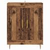 vidaXL Sideboard Old Wood 69.5 x 34 x 90 cm Engineered Wood and Iron