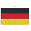 vidaXL Germany Flag 90x150 cm