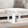 vidaXL Coffee Table White 32x32x30 cm Engineered Wood