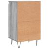 vidaXL Sideboard Grey Sonoma 40x35x70 cm Engineered Wood