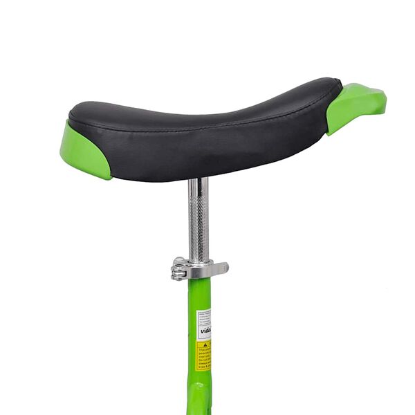 Green Adjustable Unicycle 16 Inch