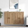 vidaXL Wall-mounted Cabinet 2 pcs Artisan Oak 69.5 x 34 x 90 cm