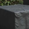 vidaXL Furniture Cover Plain Black 60 x 60 x 45 cm Fabric