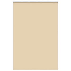 vidaXL Roller Blind Blackout Beige 165x230 cm Fabric Width 161.6 cm Polyester