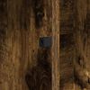 vidaXL TV Cabinet Smoked Oak 100 x 38 x 49 cm Engineered Wood