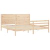 vidaXL Bed Frame without Mattress 200x200 cm Solid Wood