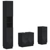vidaXL 3 Piece Bathroom Cabinet Set HOORN Engineered Wood