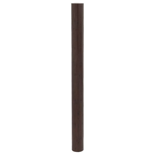 vidaXL Room Divider Dark Brown Width 800 cm Height 165 cm Bamboo