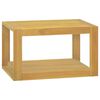 vidaXL Wall-mounted Bathroom Cabinet 60x45x35 cm Solid Wood Teak