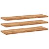 vidaXL Floating Shelves 3 pcs 140x40x4 cm Oil Finished