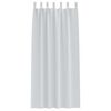 vidaXL Blackout Curtains with Rings 2 pcs Pale Grey 245 x 140 cm