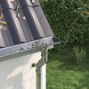 vidaXL Gutter Leaf Guard 2 pcs Silver 50 mm Stainless Steel