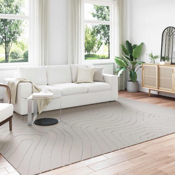 vidaXL Area Rugs Rectangular Cream 280 x 200 cm