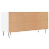 vidaXL TV Cabinet White 104x35x50 cm Engineered Wood