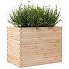 vidaXL Garden Planter 90x60x68.5 cm Solid Wood Pine