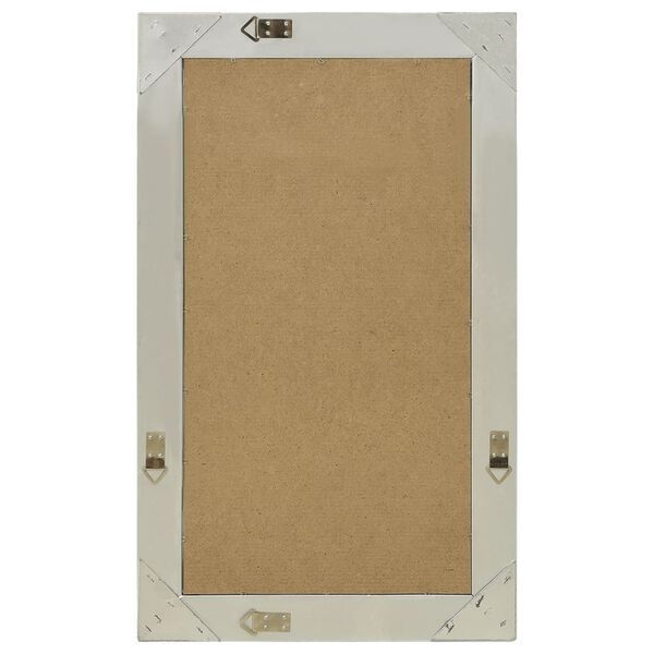 vidaXL Wall Mirror Baroque Style 50x80 cm Silver