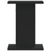 vidaXL Speaker Stands 2 pcs Black 30x30x40 cm Engineered Wood