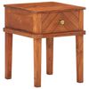 vidaXL Bedside Cabinet 40x40x50 cm Solid Acacia Wood