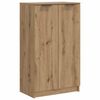 vidaXL Shoe Cabinet Artisian Oak 59x35x100,5 cm Engineered Wood