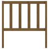 vidaXL Bed Headboard Honey Brown 96x4x100 cm Solid Wood Pine