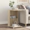 vidaXL Side Table Sonoma Oak 40 x 35 x 60 cm Engineered Wood