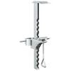 vidaXL Parasol Base Silver Steel