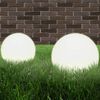 vidaXL LED Bowl Lamps 4 pcs Spherical 20 cm PMMA