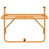 vidaXL Balcony Table Yellow 60x40 cm Steel