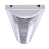 2-Lamp 36W T8 Vapor Proof Fluorescent Light Fixture with Raster Top