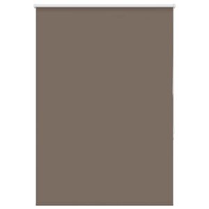 vidaXL Roller Blind Blackout Coffee 105x130 cm Fabric Width 100.7 cm Polyester