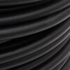 vidaXL Hybrid Air Hose Black 0.6" 50 m Rubber and PVC