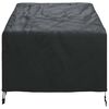 vidaXL Garden Chair Cover Black 90 x 90 x 50 / 75 cm 600D Oxford Fbric