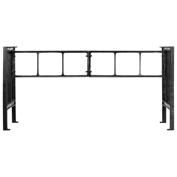 vidaXL Dining Table Legs 150x68x73 cm Cast Iron
