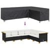 vidaXL Furniture Cover Black